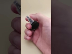 Cap Jelly Ribbed Plastik Hitam untuk Botol Cat