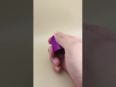 Desain Bagus Tutup Halus Bulat Plastik Ungu untuk Botol Kosmetik