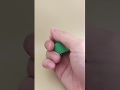 Cap Plastik Ribbed Jelly Hijau untuk Botol Cat