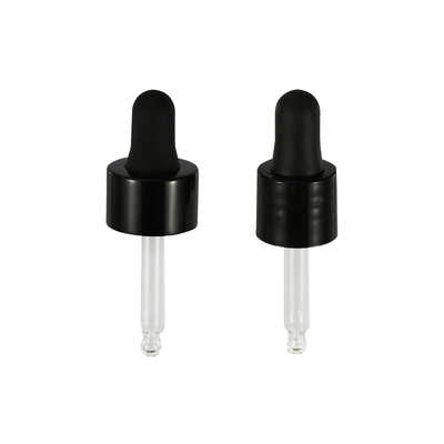 Golden Silver Plastic Essential Oil Dropper Tops K1007 15ml 30ml Dapat Didaur Ulang