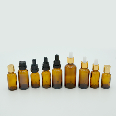 Tamper Evident Essential Oil Dropper Dengan Light Proof Glass Bottle K1013