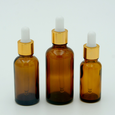 Tamper Evident Essential Oil Dropper Dengan Light Proof Glass Bottle K1013