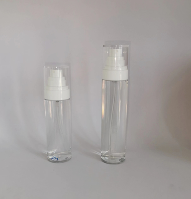 K316 Kemasan Kosmetik Botol Pet Plastik Tabir Surya Kosong Kabut Halus Kecil 100ml 125ml