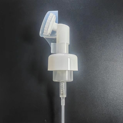 Dispenser Pompa Busa Mousse Wajah Plastik K513 Dengan Sikat