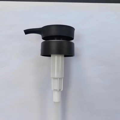 K206-10 Black Matte Screw Lotion Pump Serbaguna Dapat Digunakan Kembali 4CC Nonspill