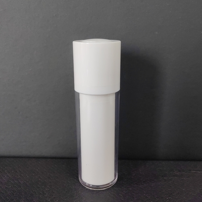 15ml 30ml 50ml Kapasitas Airless Pump Bottle Sertifikat ISO/SGS/FDA/CE