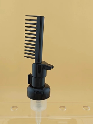 Pompa busa sisir rambut PP 30mm 2 in 1 Untuk pompa busa perawatan rambut hewan peliharaan