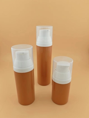 Botol Kosmetik 15ml 30ml 50ml Plastic Clear Airless Pump untuk Kemasan Kosmetik