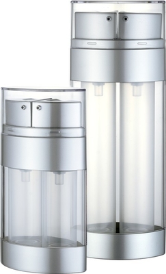 Dua Nozzle Double Nozzle / Kepala Airless Bottle Face Cream Airless Pump Tube