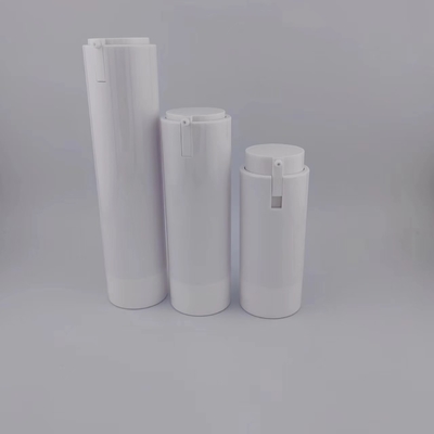 Botol Pompa Tanpa Udara Dengan Permukaan yang Cerah Dan Sertifikasi ISO Screw Down Up Botol