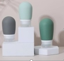 Pencucian Proof Portable Empty Shampoo Ukuran Perjalanan Botol Silikon Cream Container