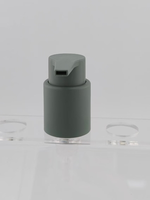 28/410 Plastik hijau matte Clip Hand Screw Cream Lotion Pump Untuk Botol