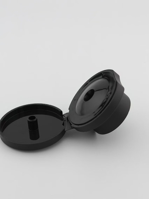 Hitam 24 mm Flip Lid 24-410 Plastik Flip Top Cap Untuk Memberi Botol