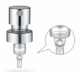 ODM K403 Fine Mist Perfume Pump Sprayer 0.10cc Aluminium Warna Perak