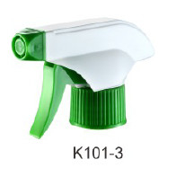 Spray pemicu hijau tahan kebocoran 28mm, Non-Spil Pemicu Kepala Spray