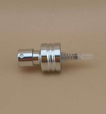 Ponsel yang dipersonalisasi Silver Alum Button Fine Crimp Sprayer Screw K405-1 untuk parfum