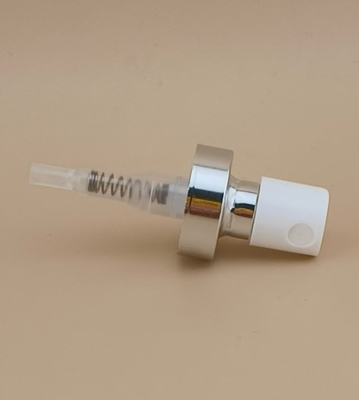 K402-2 Silver Plastic Button Fine Crimp Sprayer untuk Parfum Sertifikasi ISO9001/ISO14001