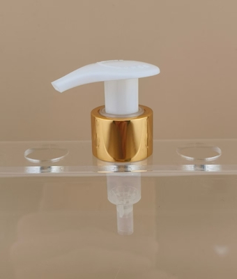 Golden Lotion Pump Kunci Kiri Kanan K204-2 untuk Botol Perawatan Kulit Disesuaikan