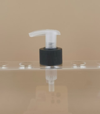 Pompa lotion plastik hitam plastik kiri-kanan K202-1 untuk botol kosmetik