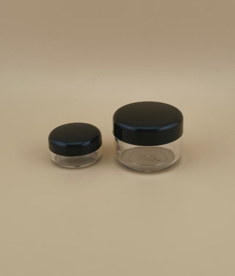 Botol krim plastik kecil dengan tutup sekrup untuk lotion