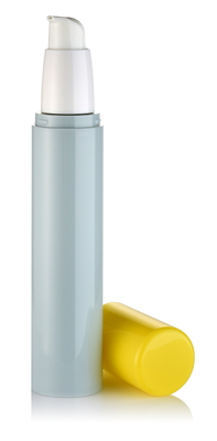 Kualitas Baik Warna PP Bulat Skincare Container Pompa Airless Botol