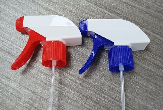 Disetujui Disesuaikan Tabung Degradable Trigger Sprayer 28mm untuk 28/410 Plastik Trigger Sprayer Kepala
