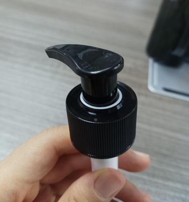 Pompa Dispenser Losion Hitam Matte Serbaguna Dapat Digunakan Kembali K202-1