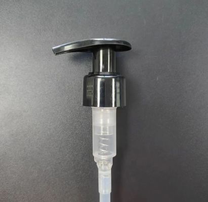 Pompa Dispenser Losion Warna Kustom Matte Plastik Halus Kunci Kiri dan Kanan Pompa Emulsi