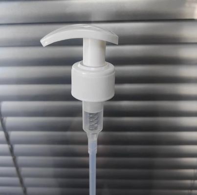 Lotion Pump 316SS Spring White Body Lotion Dispenser Pump Neck 24 / 28 Tingkat Pelepasan K202-5