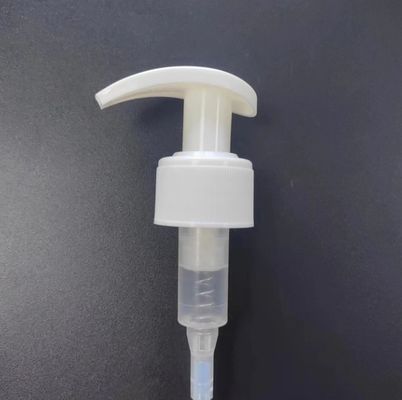 Lotion Pump 316SS Spring White Body Lotion Dispenser Pump Neck 24 / 28 Tingkat Pelepasan K202-5