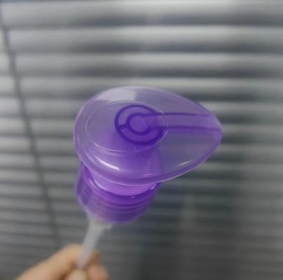 Transparan ungu lotion tubuh dispenser pompa non tumpahan 1.20 - 1.50ml / T