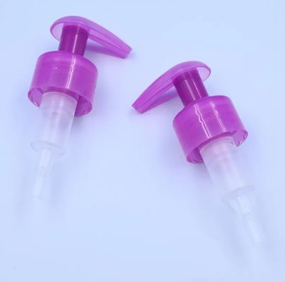 Transparan ungu lotion tubuh dispenser pompa non tumpahan 1.20 - 1.50ml / T