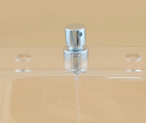 Karakteristik Non Tumpah Aluminium Crimp Pump Penyemprot Parfum Semprotan Kabut Halus K401