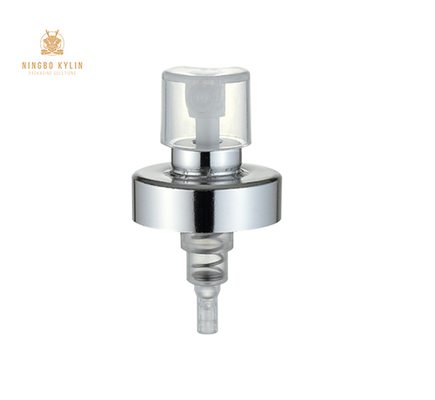 Karakteristik Non Tumpah Aluminium Crimp Pump Penyemprot Parfum Semprotan Kabut Halus K401