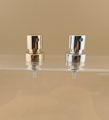 Karakteristik Non Tumpah Aluminium Crimp Pump Penyemprot Parfum Semprotan Kabut Halus K401