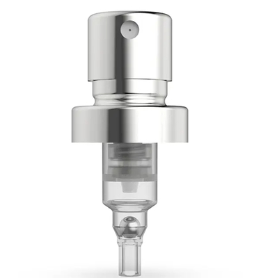Fine Mist Perfume Pump Sprayer 0,10 cc Aluminium Perak