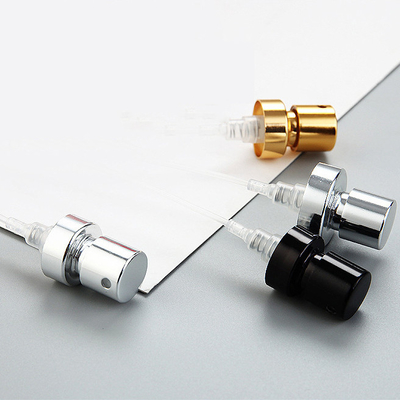 Fine Mist Perfume Pump Sprayer 0,10 cc Aluminium Perak