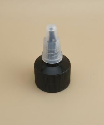 Cap Jelly Ribbed Plastik Hitam untuk Botol Cat