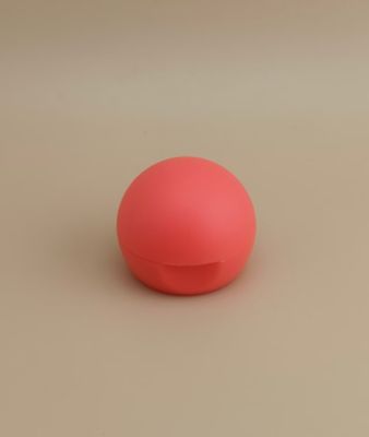 Tutup Bola Halus Matte Plastik Merah Muda untuk Botol Kosmetik