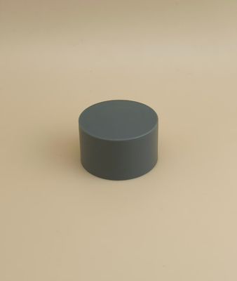 Tutup Plastik Grau Liat Mat untuk Botol Kosmetik