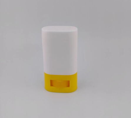 Plastik Kosmetik Kosmetik Oval Twist Tube Stick Container