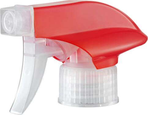PP Merah dan Putih Pembersih Kaca Plastik 28/410 Trigger Sprayer