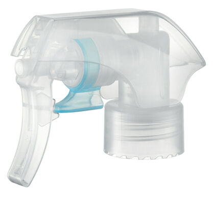 Grosir Desain Baru 28mm Plastik Trigger Fine Mist Sprayer 24mm Hitam Trigger Sprayer Kepala