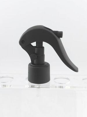 Bahan kimia Fine Mist Profesional Hand Matte Hitam Plastik PP Pemicu