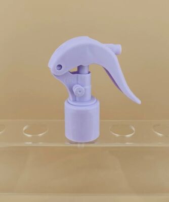 Cahaya Ungu Plastik Mini Trigger Sprayer K604-1 untuk botol dan penata rambut
