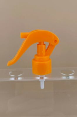Orange Plastic Mini Trigger Sprayer untuk Perawat Rambut