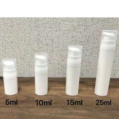 5ml 10ml 15ml 20ml Airless Bottle Cream Botol Plastik Kosong Cream Airless Botol