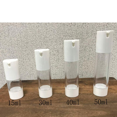 15ml 30ml 40ml 50ml Botol Kosmetik Pengap Krim Tubuh Botol Pompa Pengap Kedap Udara