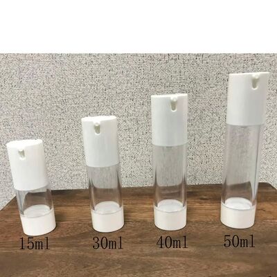 Airless Pump Bottle Custom Kosmetik Kosmetik Plastik Baru Desain Airless Bottle