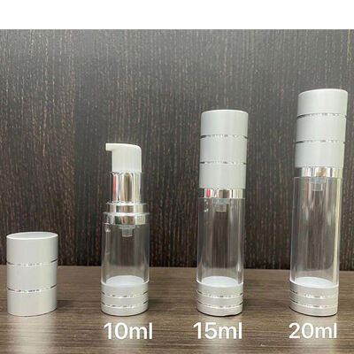 30ml 50ml Putih Bening Airless Pompa Botol Vakum Kosmetik Lotion Pompa Botol
